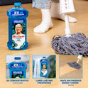 Mr. Clean All Purpose Cleaner, Floor Cleaner for Mopping Home, Bathroom, & Kitchen, Cleaning Liquid for Mop & Bucket, Cleaning Supplies, Multi-Surface Dilutable, Unstopables, 41oz