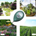 XLUX Soil Moisture Meter, Plant Water Monitor, Hygrometer Sensor for Gardening, Farming, Indoor and Outdoor Plants, No Batteries Required
