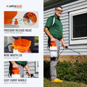 Petratools 1 Gallon Pump Sprayer – HD101 Garden Sprayer for Weeds, Lawn Care & Pesticides – 52” Long Hose, 2 Nozzles & Easy Carry Handle – Durable & Lightweight