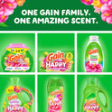 Gain Super Flings Laundry Detergent Pacs, 45 Count, Hibiscus Hula scent, irresistibly clean and fresh washing detergent laundry soap pacs
