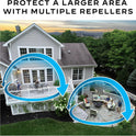 Thermacell Mosquito Repeller Patio Shield; Includes 12-Hour Refill; 15 Foot Zone of Protection; Highly Effective Mosquito Repellent for Patio; Bug Spray Alternative; Scent Free