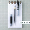 Pilot G2 Premium Gel Roller Pens 0.7, Fine Point Smooth Writing Pens Black, Pack of 12