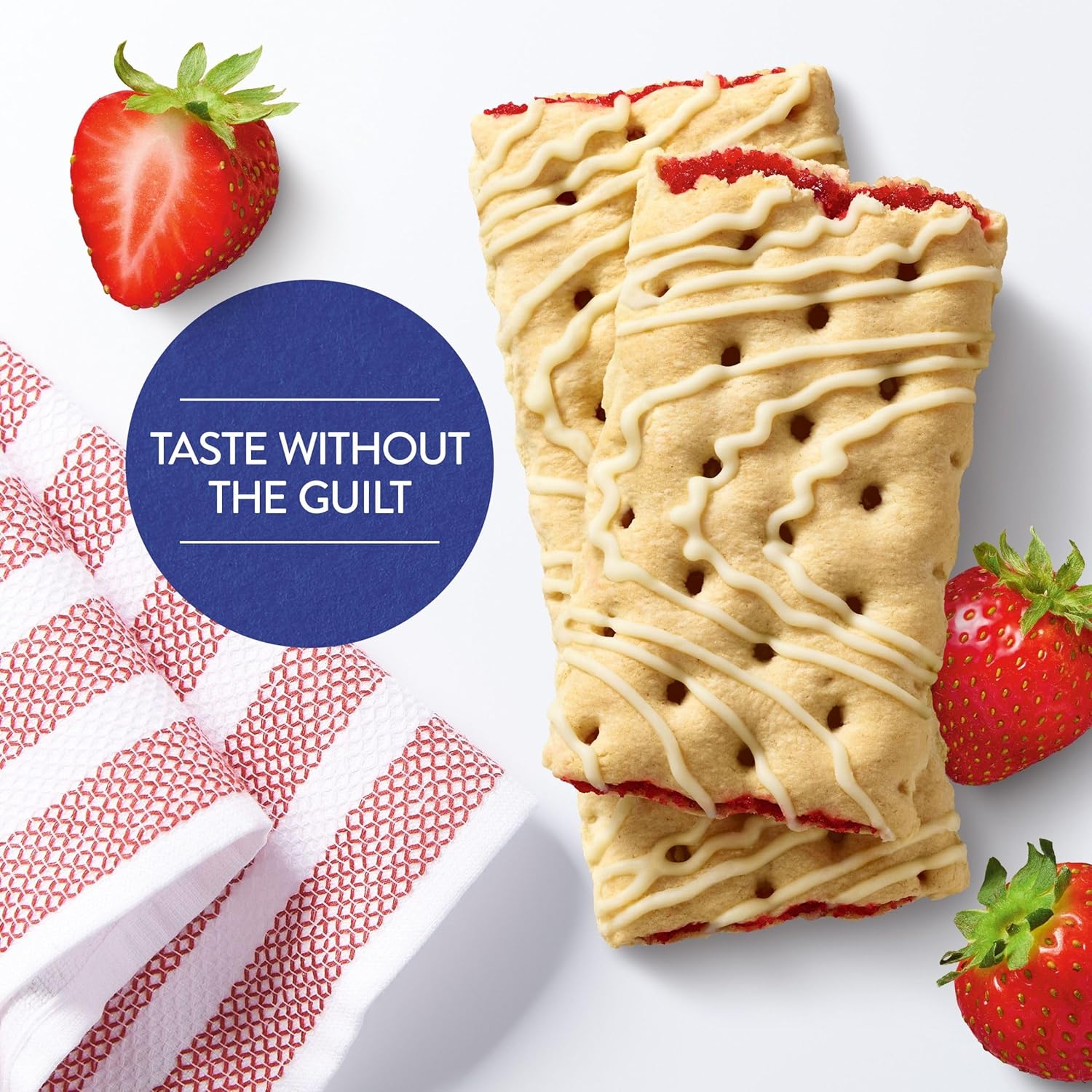 Special K Bar Pastry Crisps, 100 Calories, Breakfast Bars, Value Size, Strawberry, 15.84oz Box (36 Crisps)